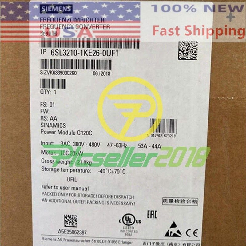 Частотный преобразователь Siemens 6SL3210-1KE26-0UF1