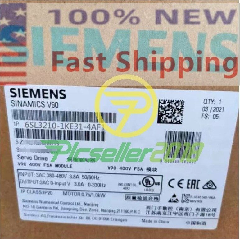 Частотный преобразователь Siemens 6SL3210-1KE31-4AF1