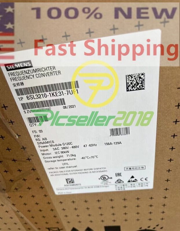 Частотный преобразователь Siemens 6SL3210-1KE31-7UF1