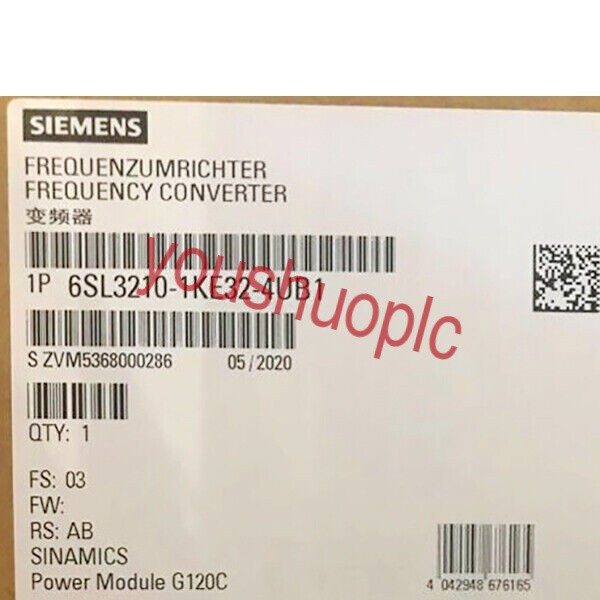 Частотный преобразователь Siemens 6SL3210-1KE32-4UB1