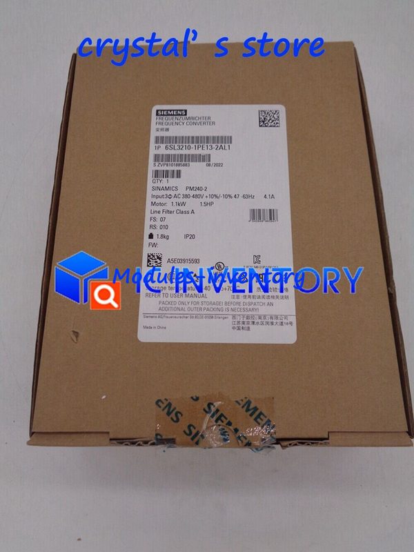 Частотный преобразователь Siemens 6SL3210-1PE13-2AL1