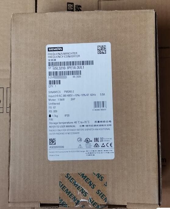 Частотный преобразователь Siemens 6SL3210-1PE14-3UL1