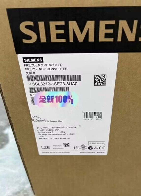 Частотный преобразователь Siemens 6SL3210-1SE23-8UA0