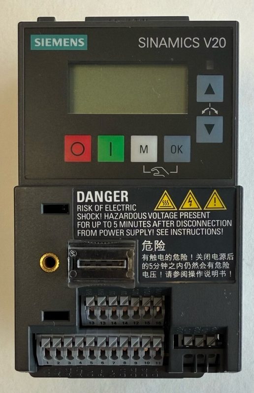 Частотный преобразователь Siemens 6SL3210-5BB11-2BV1