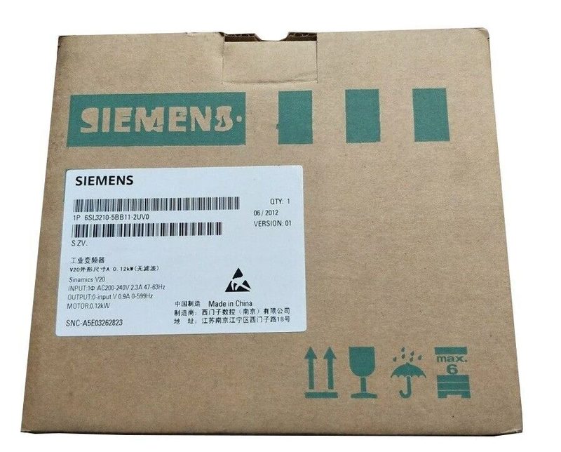 Частотный преобразователь Siemens 6SL3210-5BB11-2UV0