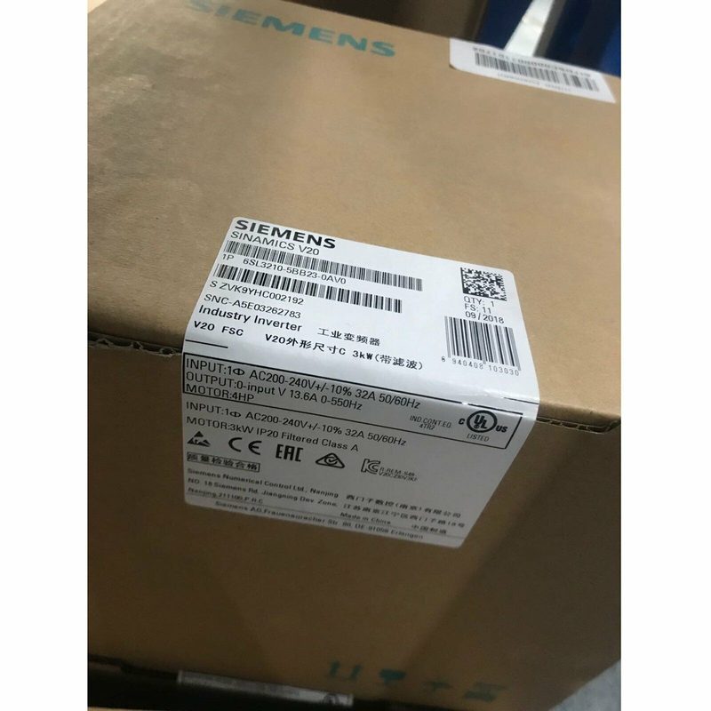 Частотный преобразователь Siemens 6SL3210-5BB23-0AV0