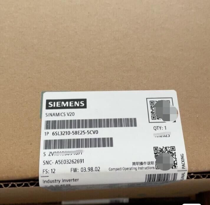 Частотный преобразователь Siemens 6SL3210-5BE25-5CV0