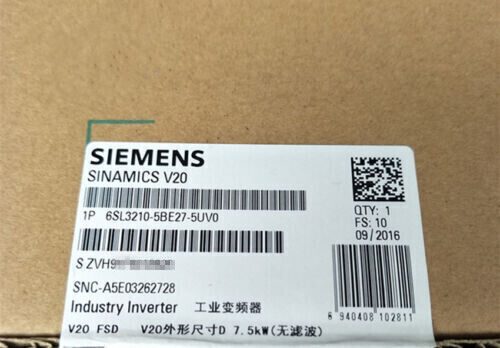 Частотный преобразователь Siemens 6SL3210-5BE27-5UV0