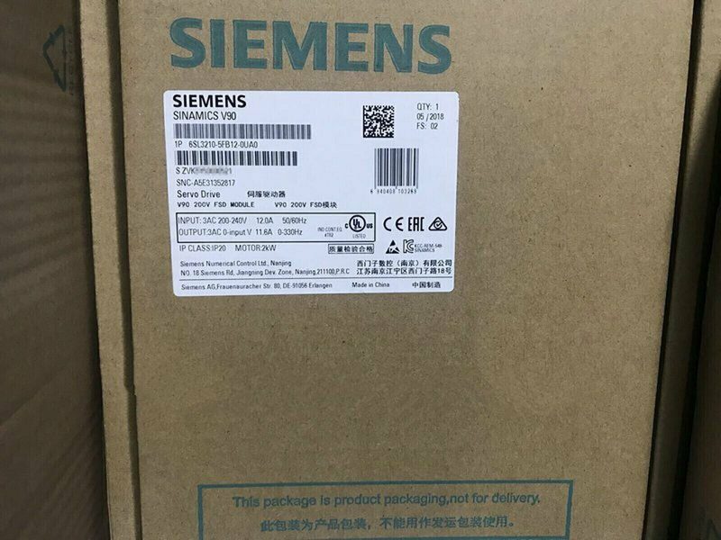 Частотный преобразователь Siemens 6SL3210-5FB12-0UA0