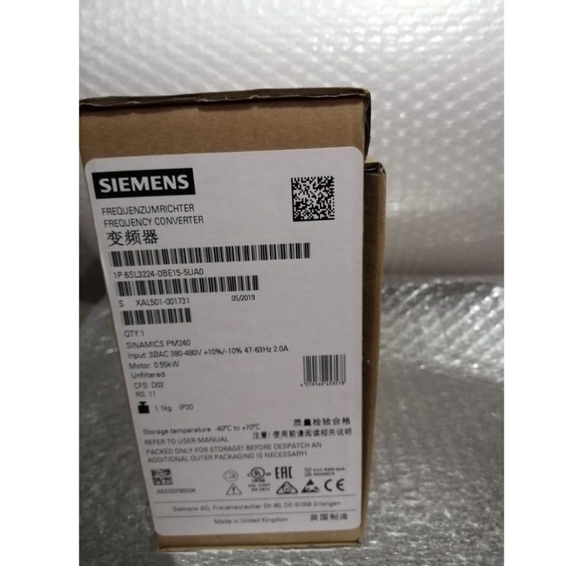 Частотный преобразователь Siemens 6SL3224-0BE15-5UA0