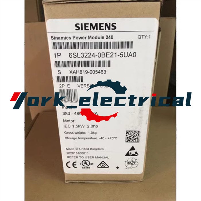 Частотный преобразователь Siemens 6SL3224-0BE21-5UA0