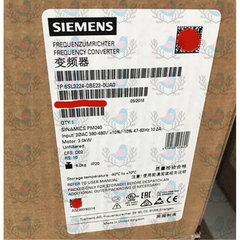 Частотный преобразователь Siemens 6SL3224-0BE23-0UA0