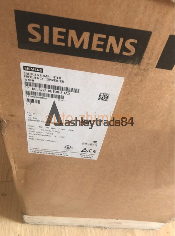 Частотный преобразователь Siemens 6SL3224-0BE38-8UA0