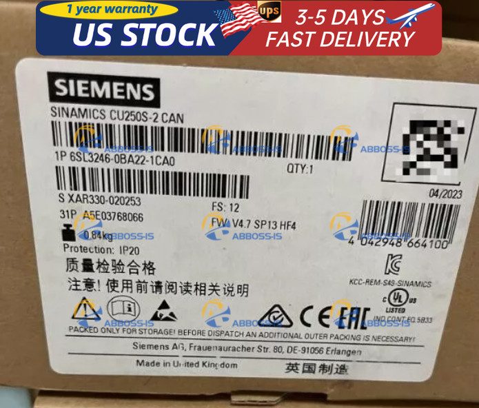 Частотный преобразователь Siemens 6SL3246-0BA22-1CA0