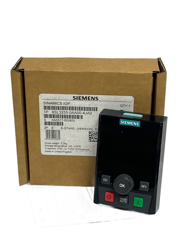 Частотный преобразователь Siemens 6SL3255-0AA00-4JA0
