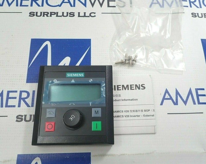 Частотный преобразователь Siemens 6SL3255-0VA00-4BA0