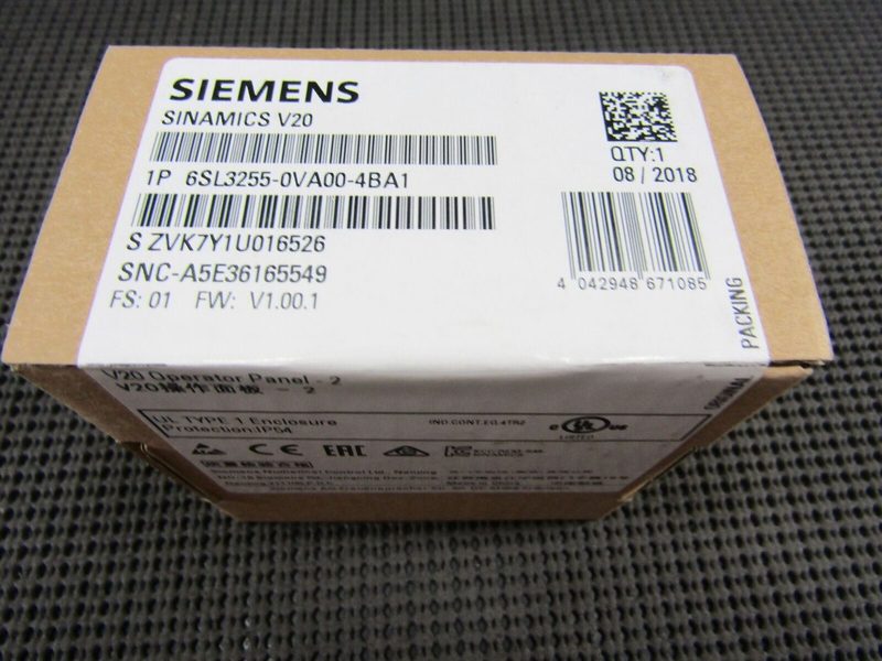 Частотный преобразователь Siemens 6SL3255-0VA00-4BA1