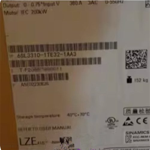 Частотный преобразователь Siemens 6SL3310-1TE32-1AA3