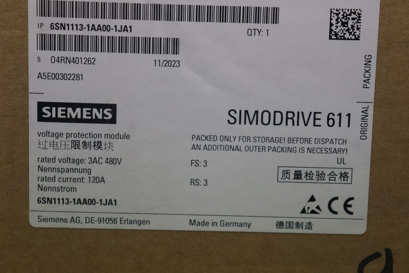 Сервоусилитель Siemens 6SN1113-1AA00-1JA1