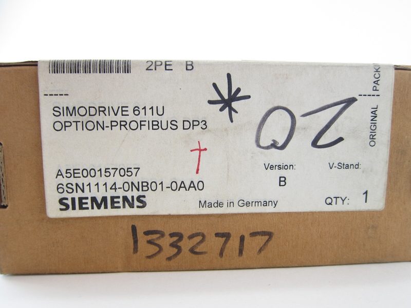 Модуль Siemens 6SN1114-0NB01-0AA0