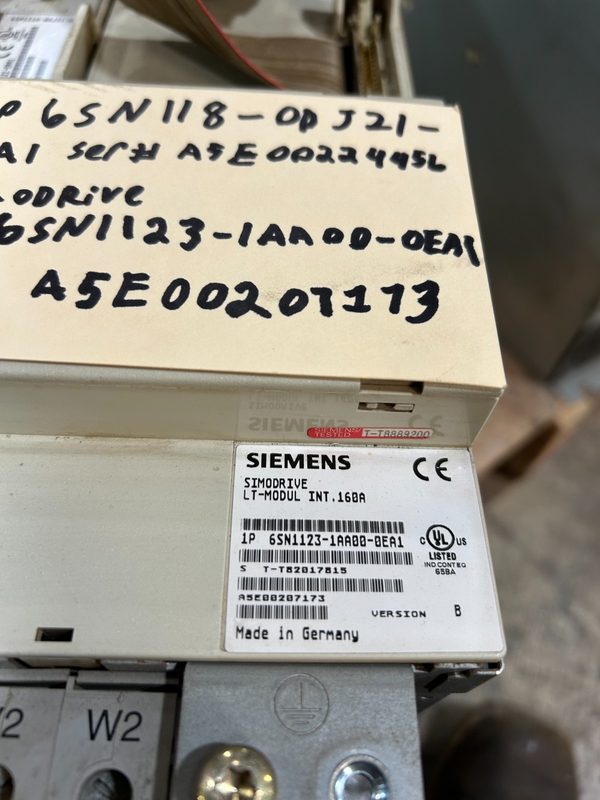 Сервоусилитель Siemens 6SN1123-1AA00-0EA1