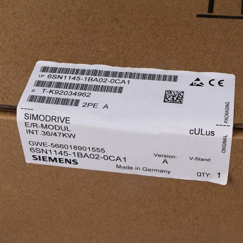 Сервоусилитель Siemens 6SN1145-1BA02-0CA1