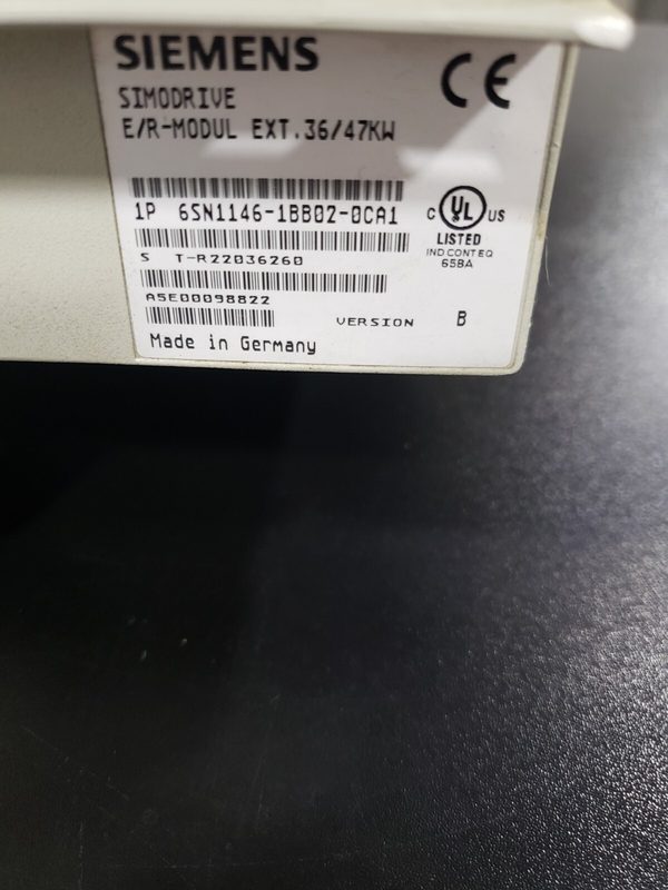 Сервоусилитель Siemens 6SN1146-1BB02-0CA1