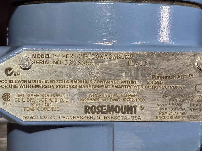 Контроллер Rosemount 702DX32
