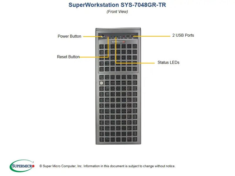 Сервер Supermicro 7048GP-TRT