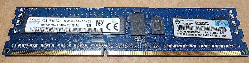 Модуль памяти HPE 712381-071