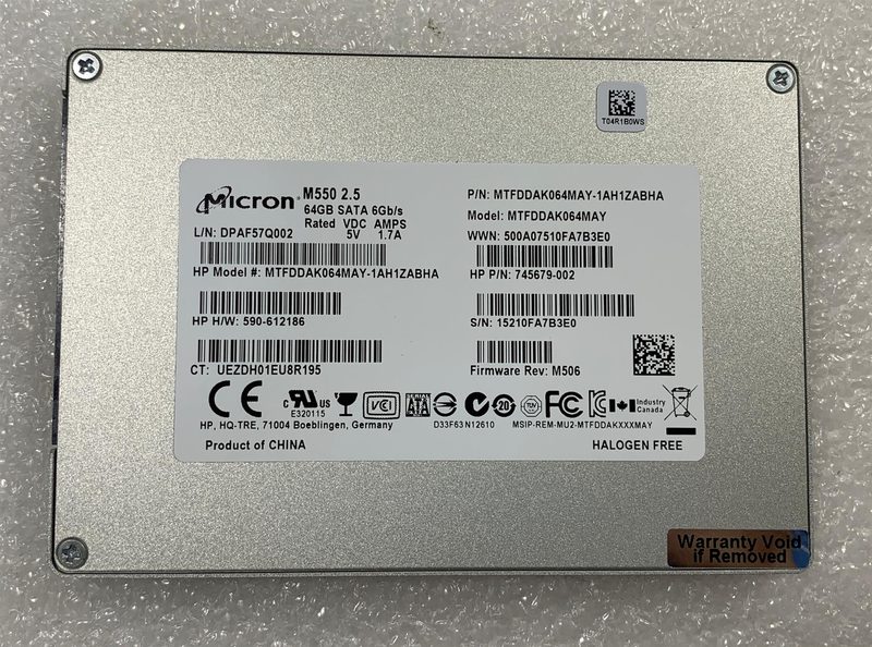 SSD-накопитель Micron 724936-001