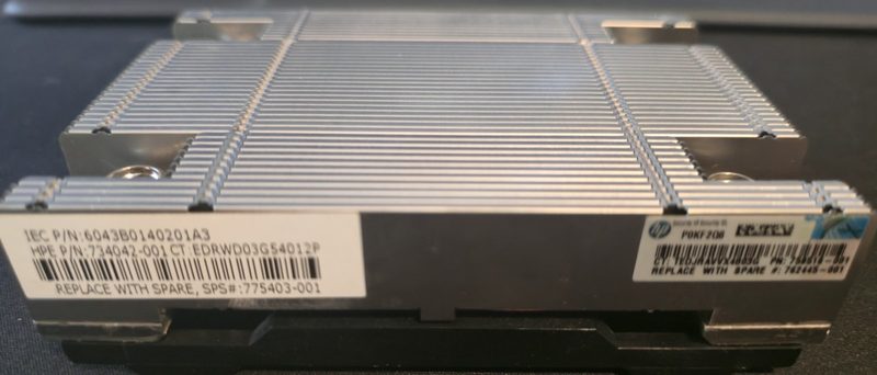 Радиатор HPE 734042-001