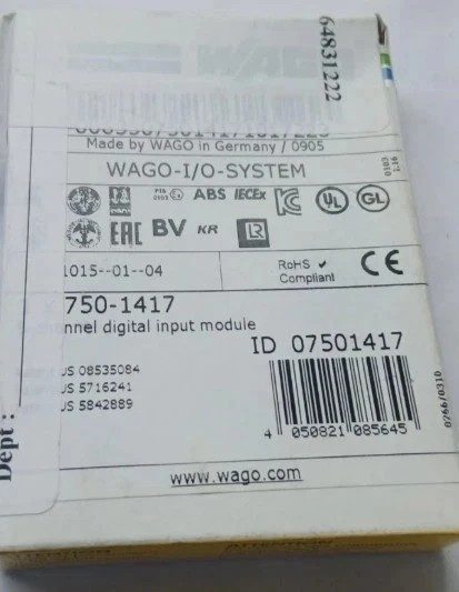 Модуль ввода-вывода WAGO 750-1417