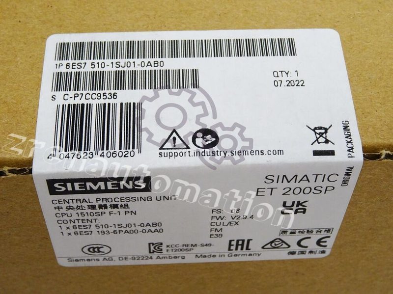 Модуль ввода-вывода Siemens 7510-1SJ01-0AB0