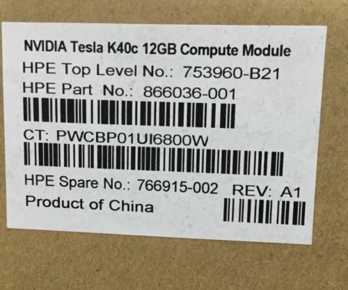 GPU-ускоритель HPE 766915-002