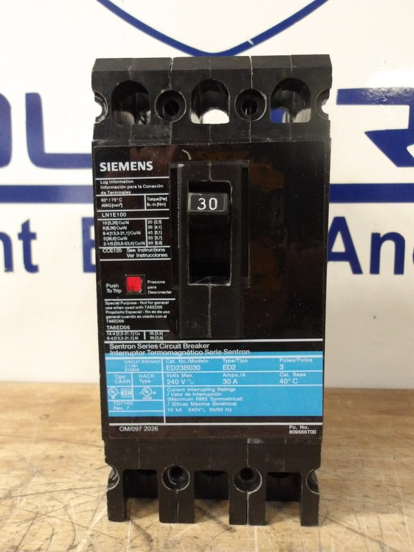 Автоматический выключатель Siemens 77119G