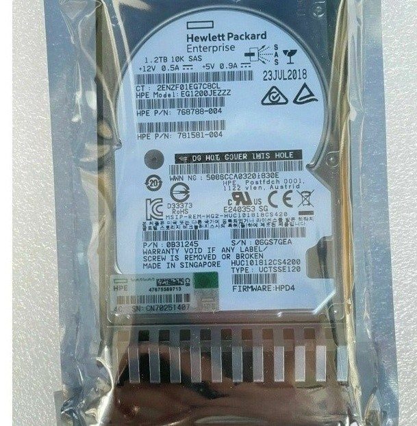Жёсткий диск HPE 787648-001