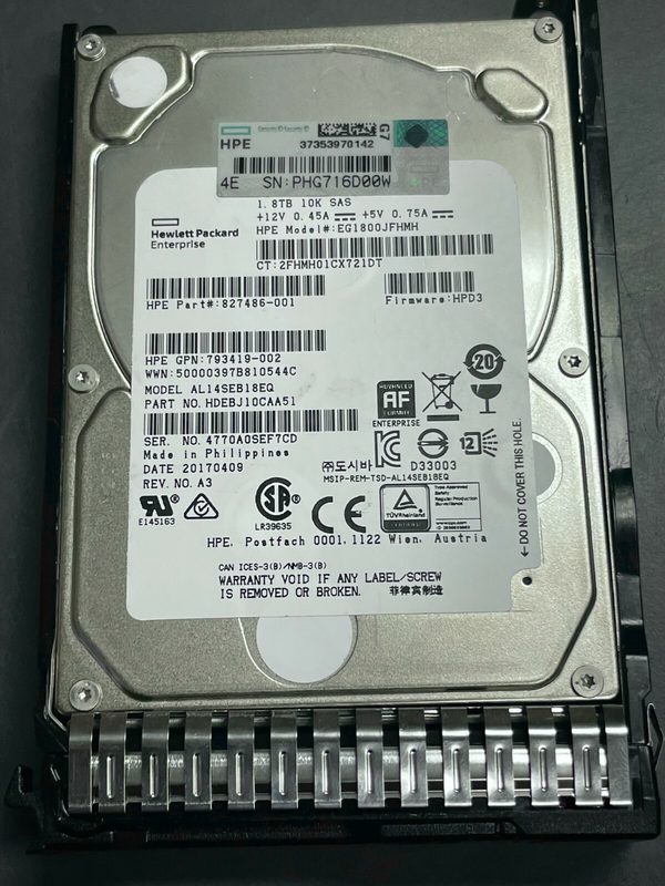 Жёсткий диск HPE 793419-002