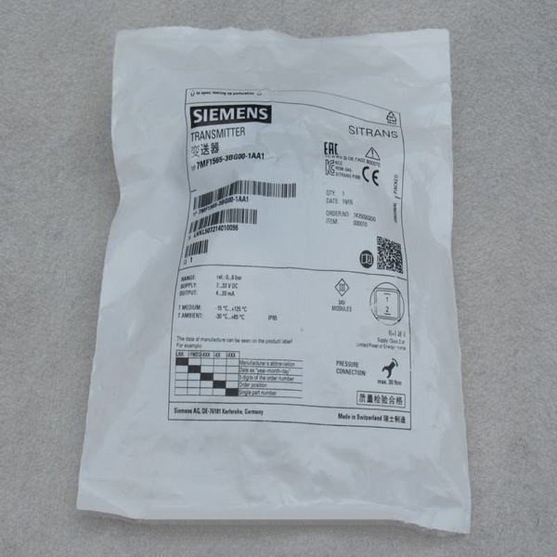 Датчик давления Siemens 7MF1565-3BG00-1AA1