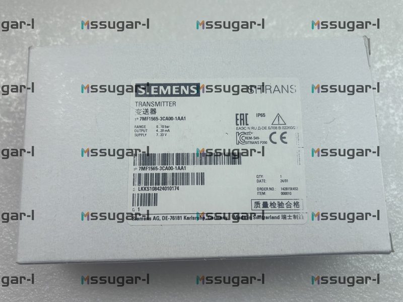Датчик давления Siemens 7MF1565-3CA00-1AA1