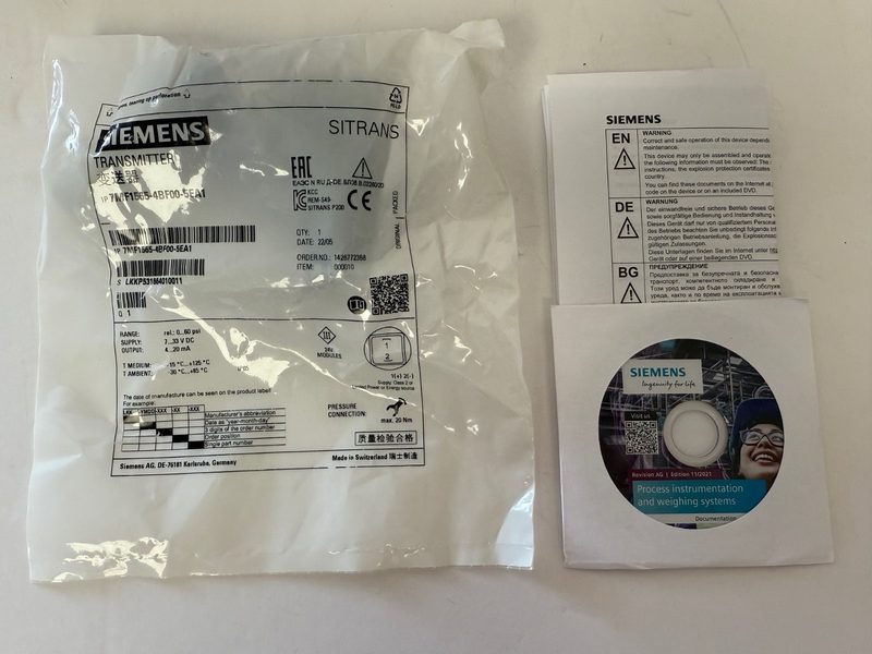 Датчик давления Siemens 7MF1565-4BF00-5EA1