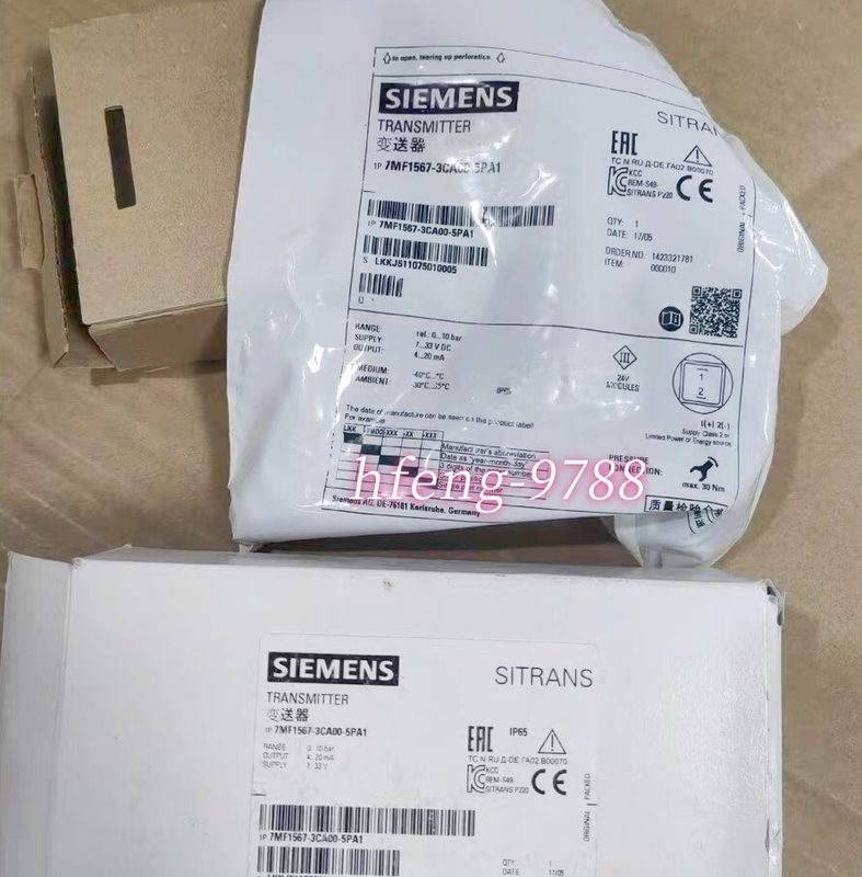 Датчик давления Siemens 7MF1567-3CA00-5PA1
