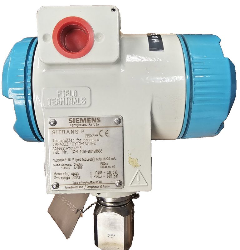 Датчик давления Siemens 7MF4033-1CY10-1AC6-Z