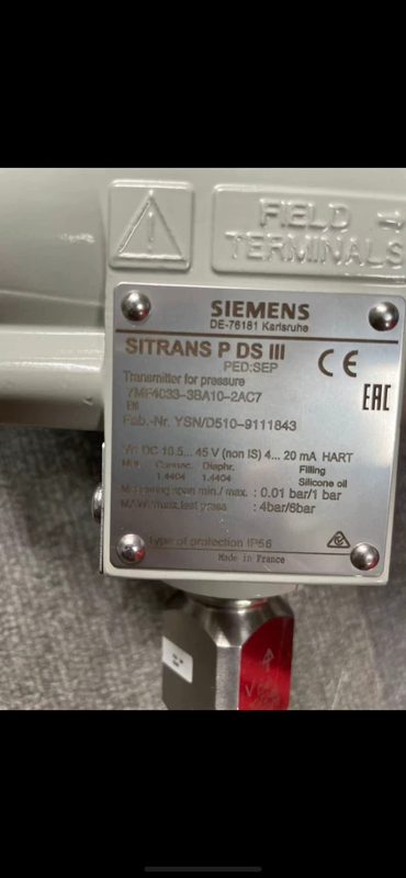 Датчик давления Siemens 7MF4033-3BA10-2AC7