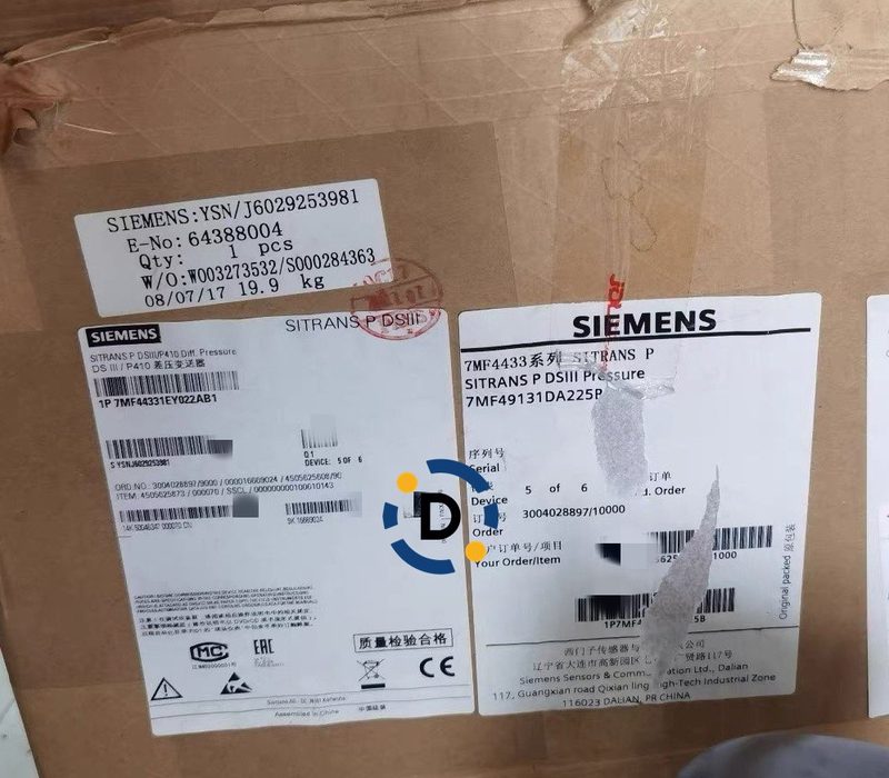 Датчик давления Siemens 7MF4433