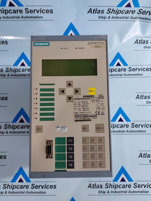 Реле защиты Siemens 7SD6101-5BB99-0BA0/EE