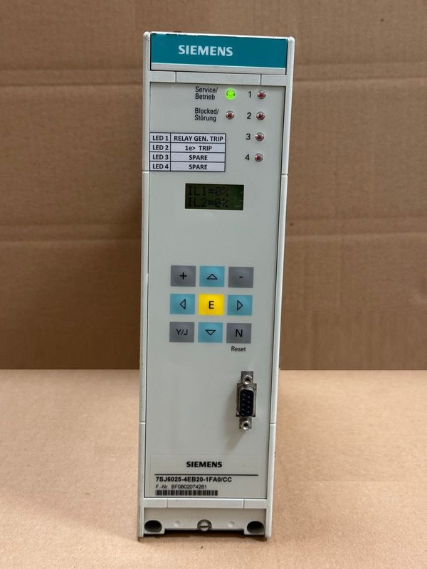 Реле защиты Siemens 7SJ6025-4EB20-1FA0/CC