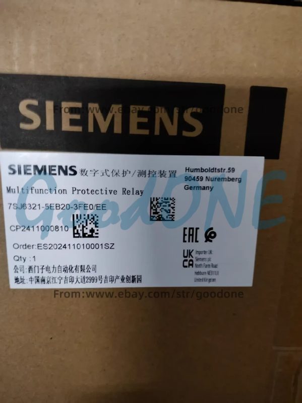 Реле защиты Siemens 7SJ6321-5EB20-3FE0/EE