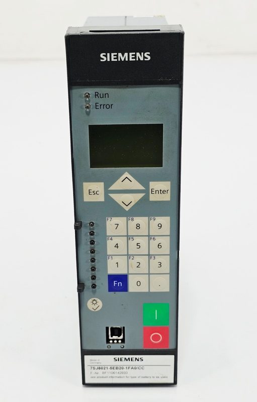 Реле защиты Siemens 7SJ8021-5EB20-1FA0/CC