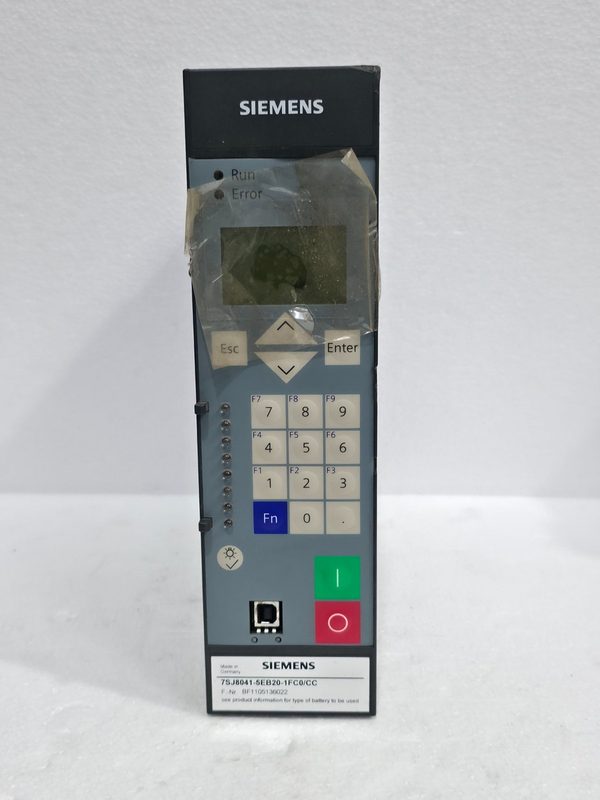 Реле защиты Siemens 7SJ8041-5EB20-1FC0/CC